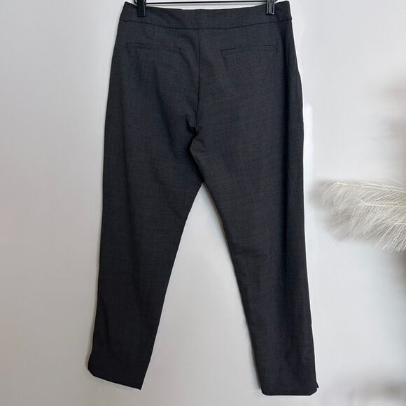 Everlane Women's The Slim Wool Trouser - Charcoal Gray - Picture 8 of 9